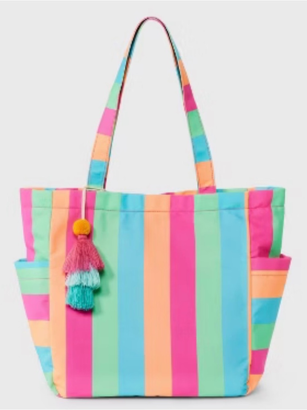 Cat & Jack canvas beach tote bag